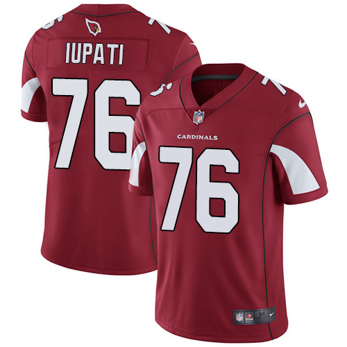 Nike Cardinals #76 Mike Iupati Red Team Color Men's Stitched NFL Vapor Untouchable Limited Jersey - Click Image to Close
